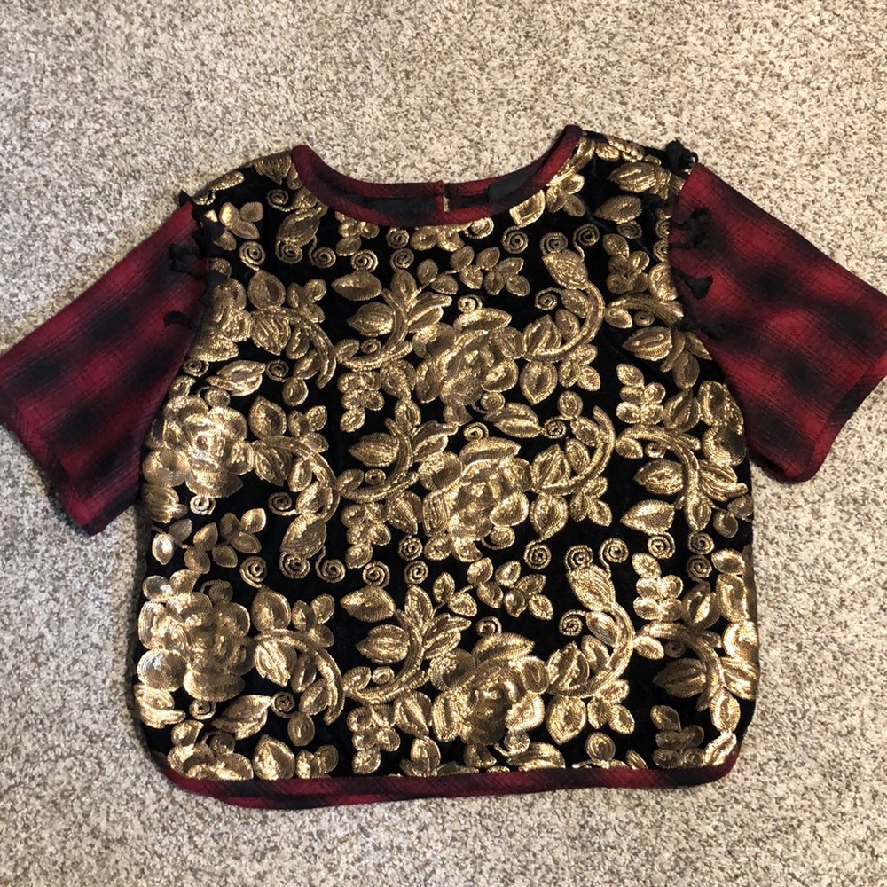 Love Binetti Sequin Top